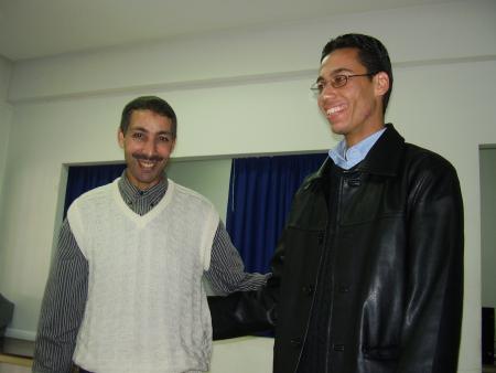 moi avec Mr Bassiti agent ds le service informatique &agrave; l'ehtp